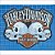 Patch Bordado Harley Davidson Aguia Legendary Colorida 28x30cm - Imagem 4