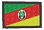 Patch Bordado Bandeiras Bandeira Rio Grande Do Sul 6x4cm - Imagem 1