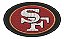 Patch Bordado Esportes Nfl Sao Francisco 49ers 8x5cm - Imagem 1
