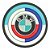 Patch Bordado Bmw Logo Retro 8x8cm - Imagem 1