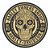 Patch Bordado Harley Davidson Hog Skull Mexica 8x8cm - Imagem 1