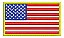 Patch Bordado Top Gun Usa Flag 8x4,7cm - Imagem 1