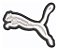 Patch Bordado Marcas Puma 75x63mm 7,5x6,3cm - Imagem 1