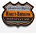 Patch Bordado Harley Davidson American Legend 9,9x7,6cm - Imagem 1