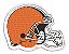 Patch Bordado Esportes Nfl Cleveland Browns 8x8cm - Imagem 1