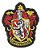 Patch Bordado Cartoons Gryffindor Grifinoria 8x10cm - Imagem 1