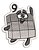 Patch Bordado Cartoons Numbers Block 9 5,5x7cm - Imagem 1