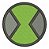 Patch Bordado Cartoons Ben 10 Ominitrix 7x7cm - Imagem 1