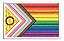 Patch Bordado Bandeiras Lgbt Bandeira Nova 8x5cm - Imagem 1