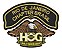 Patch Bordado Harley Davidson Aguia E Listel Grande 31,5x26cm - Imagem 2