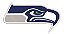 Patch Bordado Esportes Nfl Seattle Seahawks 8x5cm - Imagem 1