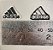 Patch Bordado Marcas Listas adidas Logo 5,5x4cm - Imagem 3