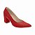 Scarpin Piccadilly Luiza Vermelho Salto Alto 745135 - Imagem 1