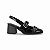Slingback Piccadilly Cassiana Salto Médio Preto 611003 - Imagem 5