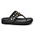 Sandália Via Marte Rasteira Flatform Preta 102-002-01 - Imagem 1