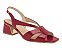 Sandália Piccadilly Slingback Renee Vermelha 543082 - Imagem 1
