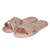 Tamanco Piccadilly Gabi Rasteira Ouro Rosado 508050 - Imagem 3