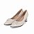 Scarpin Piccadilly Irene Salto Alto Off White 764014 - Imagem 3