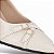 Scarpin Piccadilly Irene Salto Alto Off White 764014 - Imagem 5