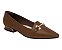 Scarpin Piccadilly Maxi Silvia Salto Baixo Conhaque 279038 - Imagem 1