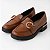 Mocassim PICCADILLY MAXI  Gisa Salto Médio Marrom 735037 - Imagem 2