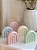 10 Mini Velas Arco-Íris - Aromática - Imagem 1