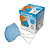 Máscara N95/PFF2 Sem valvula - Descarpack - Caixa com 20 un. - Imagem 1
