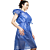 Avental Desc. S/ Manga Azul 25g Tnt Kit 30 Unid - Imagem 1