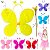 Kit Fantasia Asa De Borboleta Fada Infantil - Imagem 1