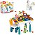Mesa Didáctica De Atividade Infantil para Montar Lego Colorida - Imagem 1