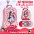 Kit Mochila Escolar Rodinha Infantil Menina - Imagem 7