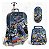 Kit Mochila Escolar Rodinha Infantil 3d Menino - Imagem 1