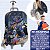 Kit Mochila Escolar Rodinha Infantil 3d Menino - Imagem 2