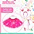 Fantasia Infantil Meninas Borboleta Infantil Fadinha C/ Led AZUL CELESTE - Imagem 4