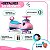Carrinho Super Dino Car Infantil Gira 360° Som E Led Rolimã - Imagem 3