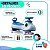 Carrinho Super Dino Car Infantil Gira 360° Som E Led Rolimã - Imagem 2