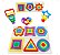 Brinquedo Formas Geométricas Madeira Educativo Infantil Baby - Imagem 6