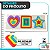 Brinquedo Formas Geométricas Madeira Educativo Infantil Baby - Imagem 3