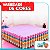 Kit 04 Tapete Tatame Eva Premium Bebê 50x50x1cm 10mm+bordas - Imagem 3
