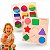 Brinquedo Montessori Babyland Madeira Formas Educativas - Imagem 1