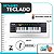 Teclado Musical Infantil Com Microfone Cor Preto Babyland - Imagem 3