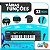 Teclado Musical Infantil Com Microfone Cor Preto Babyland - Imagem 2