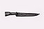 FACA INOX 10 POL. CABO CHIFRE/METAL C/ BAINHA DE COURO - Imagem 3