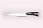 FACA INOX MODELO SOLINGEM 08" CABO CHIFRE/METAL C/ BAINHA DE COURO - Imagem 3