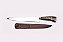 FACA INOX MODELO SOLINGEM 10" CABO CHIFRE/MADEIRA/METAL C/ BAINHA DE COURO - Imagem 1