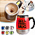 Caneca Elétrica Shake Inox 400ml Self Stirring Mug Mixer Misturador Copo Café - Imagem 12