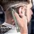 Aparador de cabelo elétrico sem fio profissional para homens, barbeador, máquina de cortar cabelo - Imagem 18