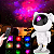 Projetor Astronauta Luz LED Galáxia Estrelas Nebulosa com Controle YHY-24 - Imagem 6