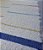Tapete Doce Linhas Azul – PEQUENO - 0,50 x 0,80m - Imagem 5