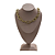 Colar Chocker Folhado a Ouro - Imagem 1